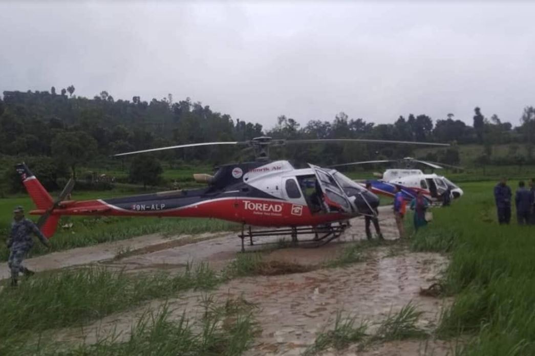 पाहुनालाई स्थानीयको घरमा सत्कार मौसम खुल्ने पखाईमा, नखुले गाडीबाट काठमाडौं पठाइने